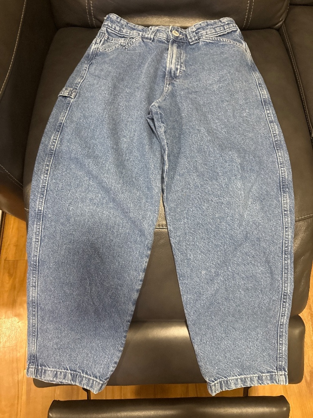 H&M Kids medium wash baggy jeans